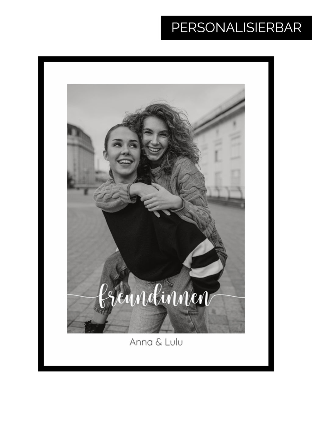 Personalisiertes Freundinnen-Poster – Erinnerungen, die euch verbinden