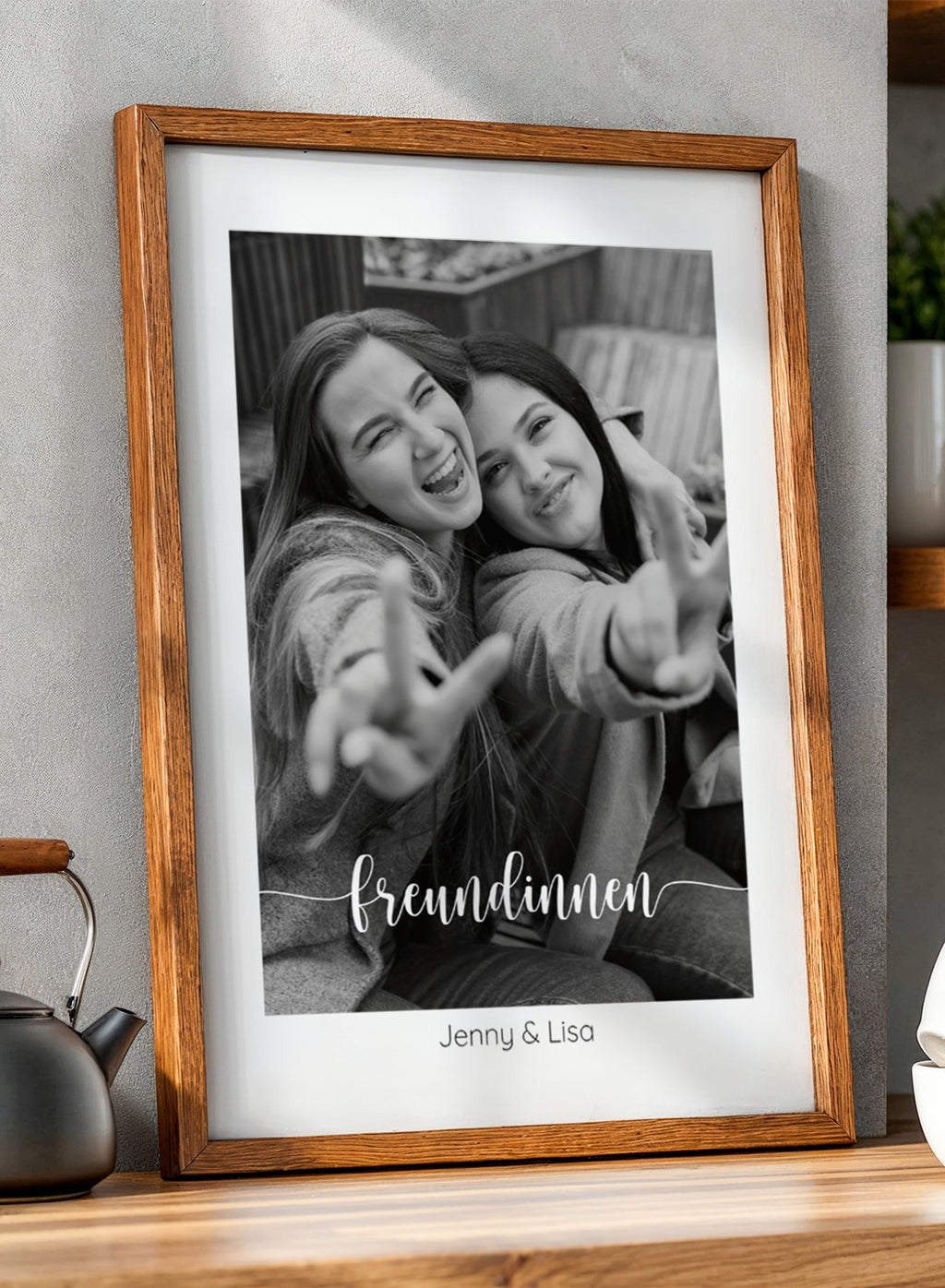 Personalisiertes Freundinnen-Poster – Erinnerungen, die euch verbinden