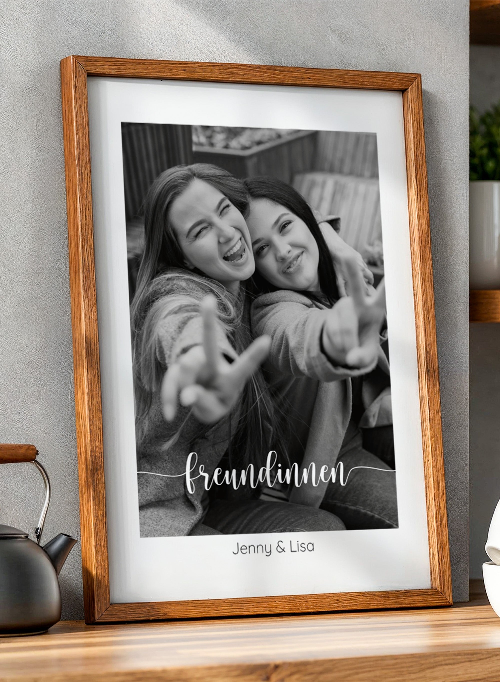 Personalisiertes Freundinnen-Poster – Erinnerungen, die euch verbinden