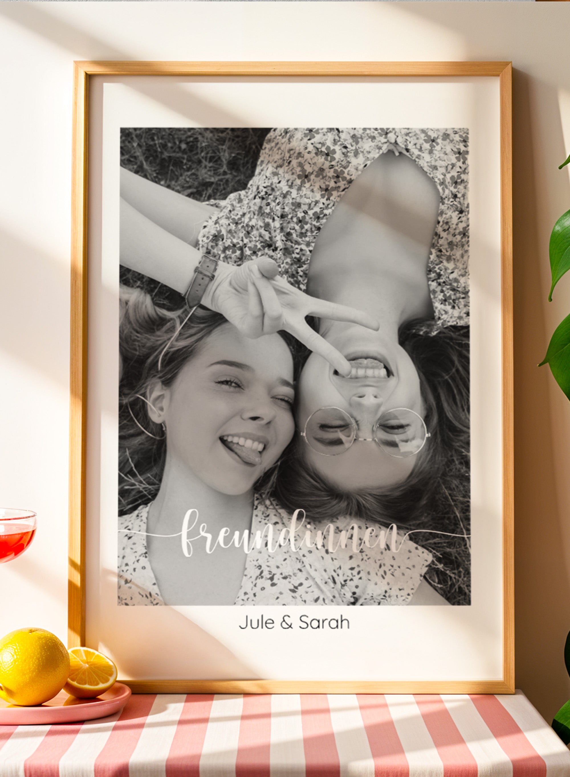Personalisiertes Freundinnen-Poster – Erinnerungen, die euch verbinden
