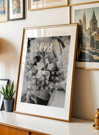 Personalisiertes Fotoposter „Unser Moment“ – Datum & Foto für Hochzeit, Liebe & Jahrestag