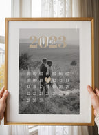Personalisiertes Fotoposter „Unser Moment“ – Datum & Foto für Hochzeit, Liebe & Jahrestag