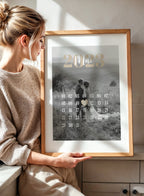 Personalisiertes Fotoposter „Unser Moment“ – Datum & Foto für Hochzeit, Liebe & Jahrestag